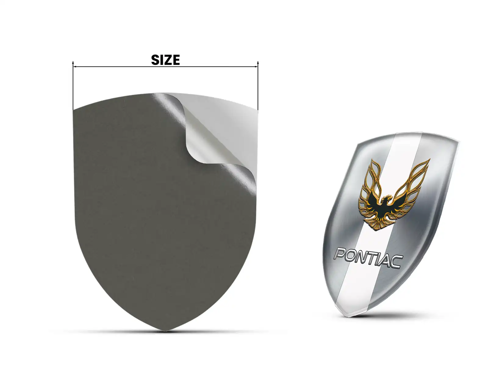 Pontiac Car Windscreen Stickers Sports High Quality Modern
